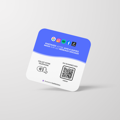 Plaque NFC Multi-Liens